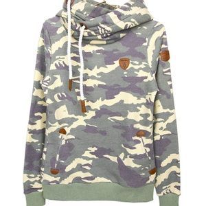 Wanakome Camouflage Hooded Sweatshirt
